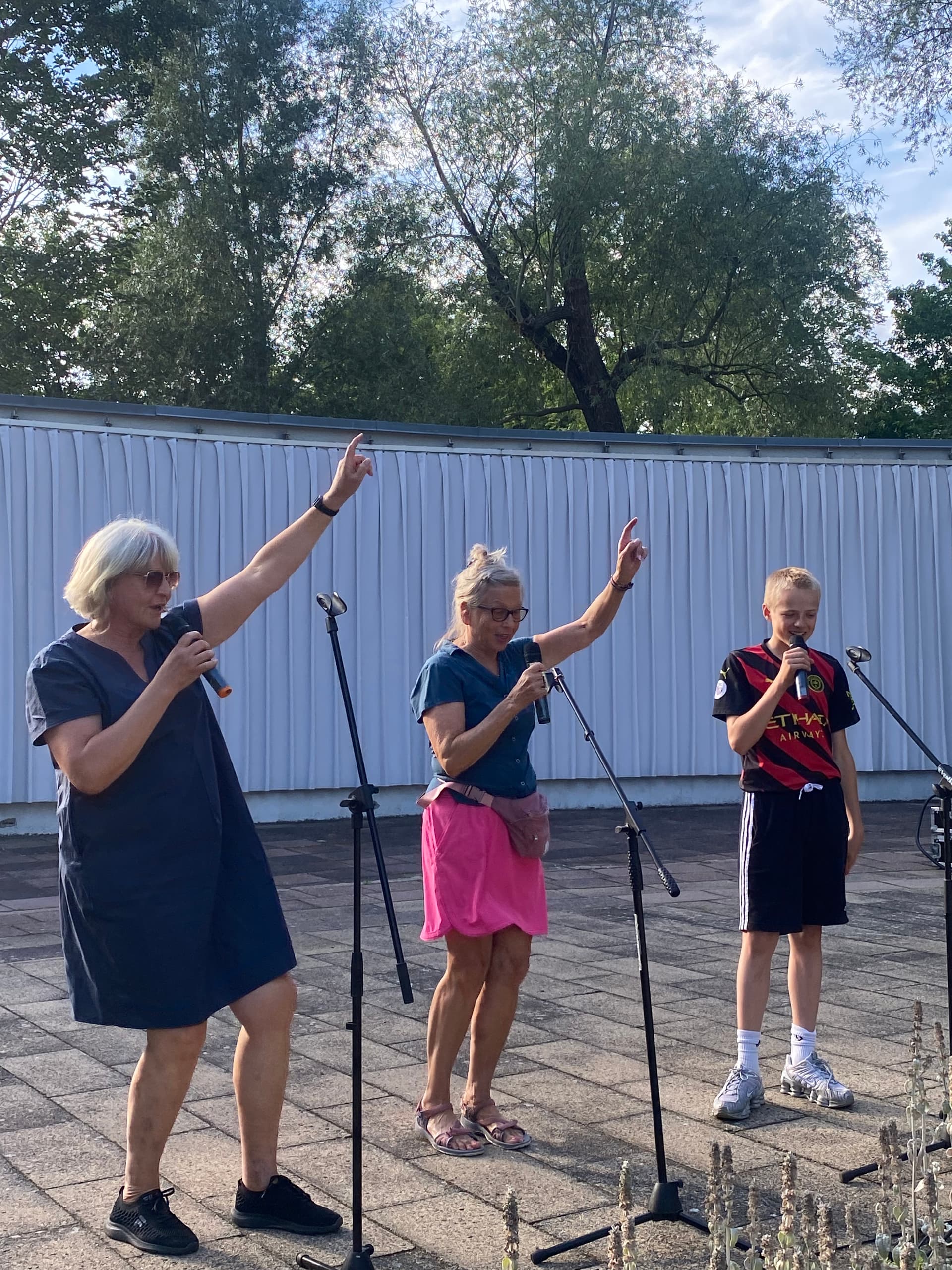 Karaoke auf der Insel