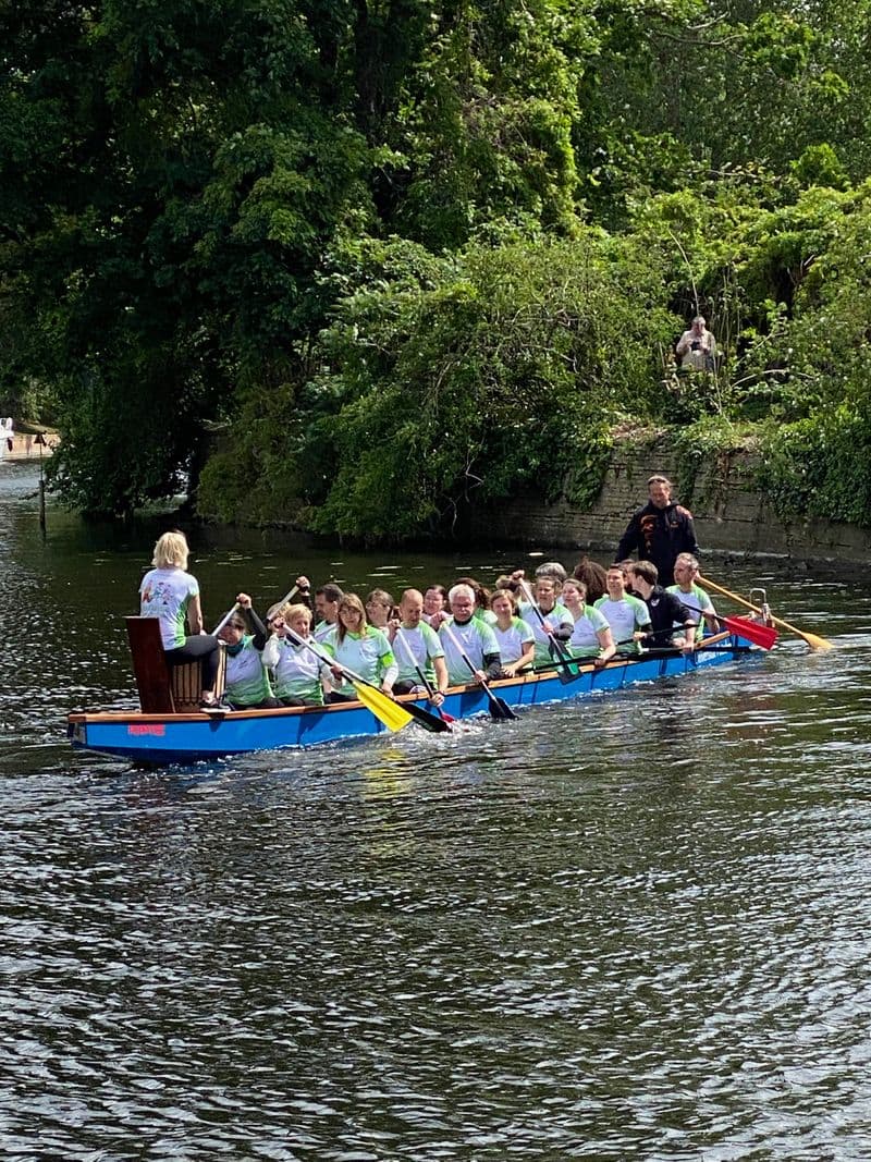 Drachenbootrennen der Potsdamer Bürgerstiftung