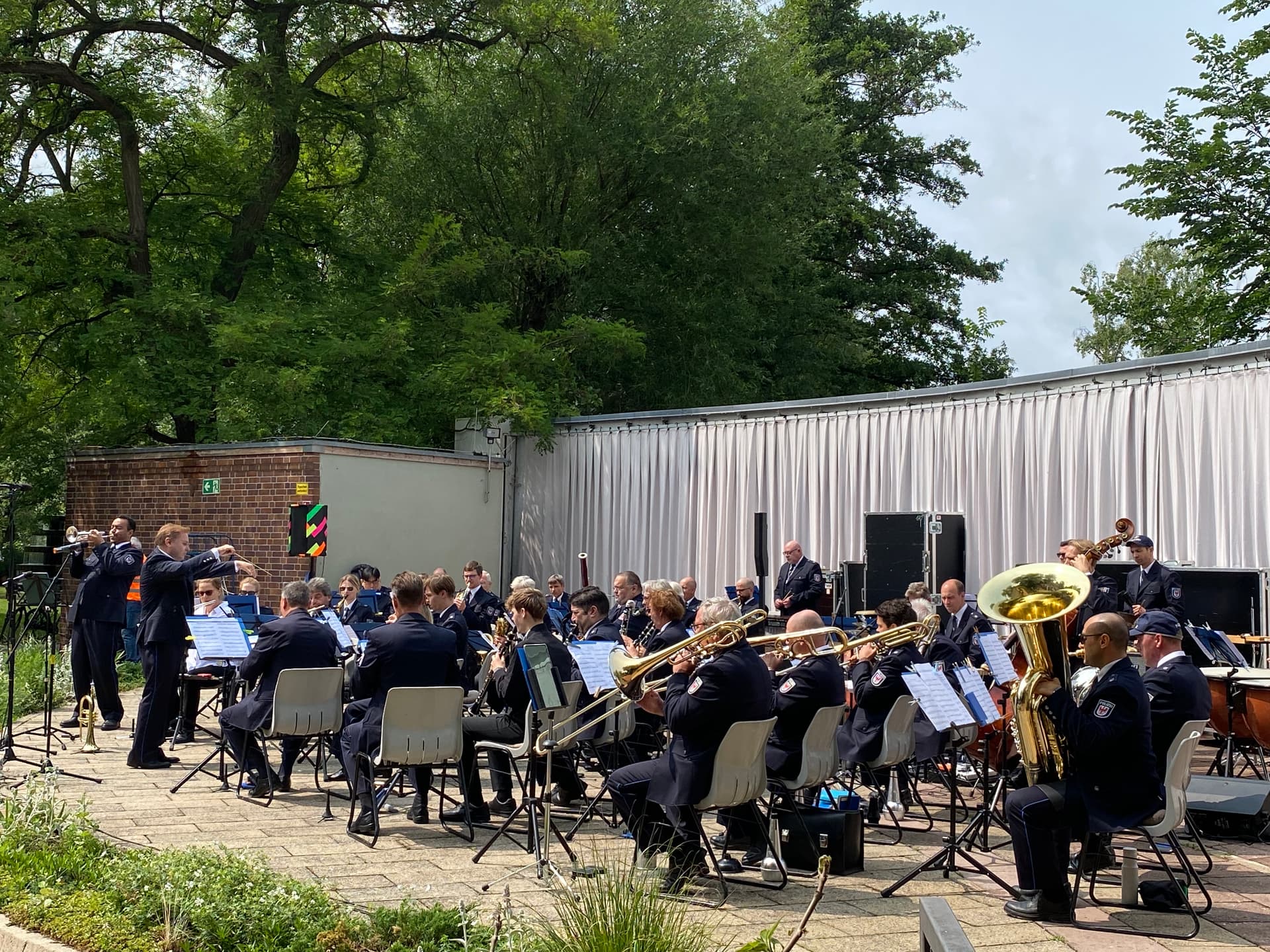 Benefizkonzert des Landespolizeiorchesters Brandenburg